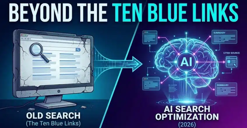 Beyond the "Ten Blue Links": How to Survive the Shift to AI Search Optimization in 2026