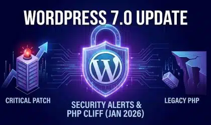 WordPress 7.0 update