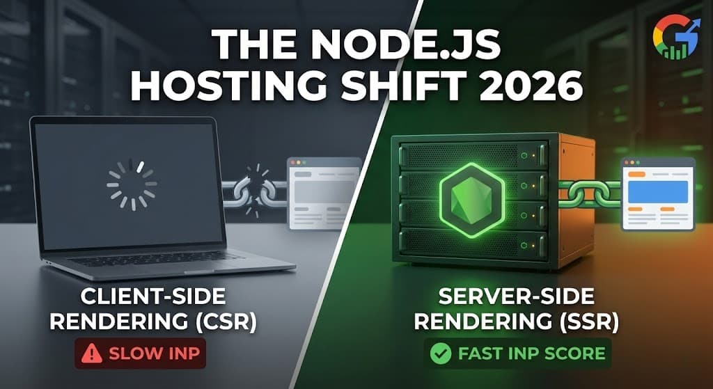 Nodejs Hosting & SSR: The 2026 Shift to Server-Side